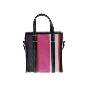 Balenciaga Bazaar Shopper XS Calfskin Multicolor Strap Bag